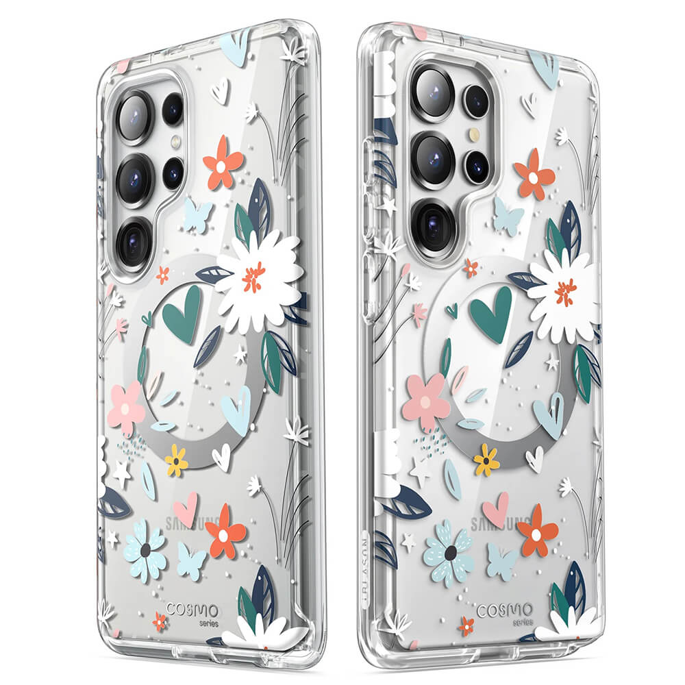 i - Blason Samsung Galaxy S25 Ultra Cosmo Mag Σκληρή Θήκη με Προστασία Οθόνης και Magsafe - Paint