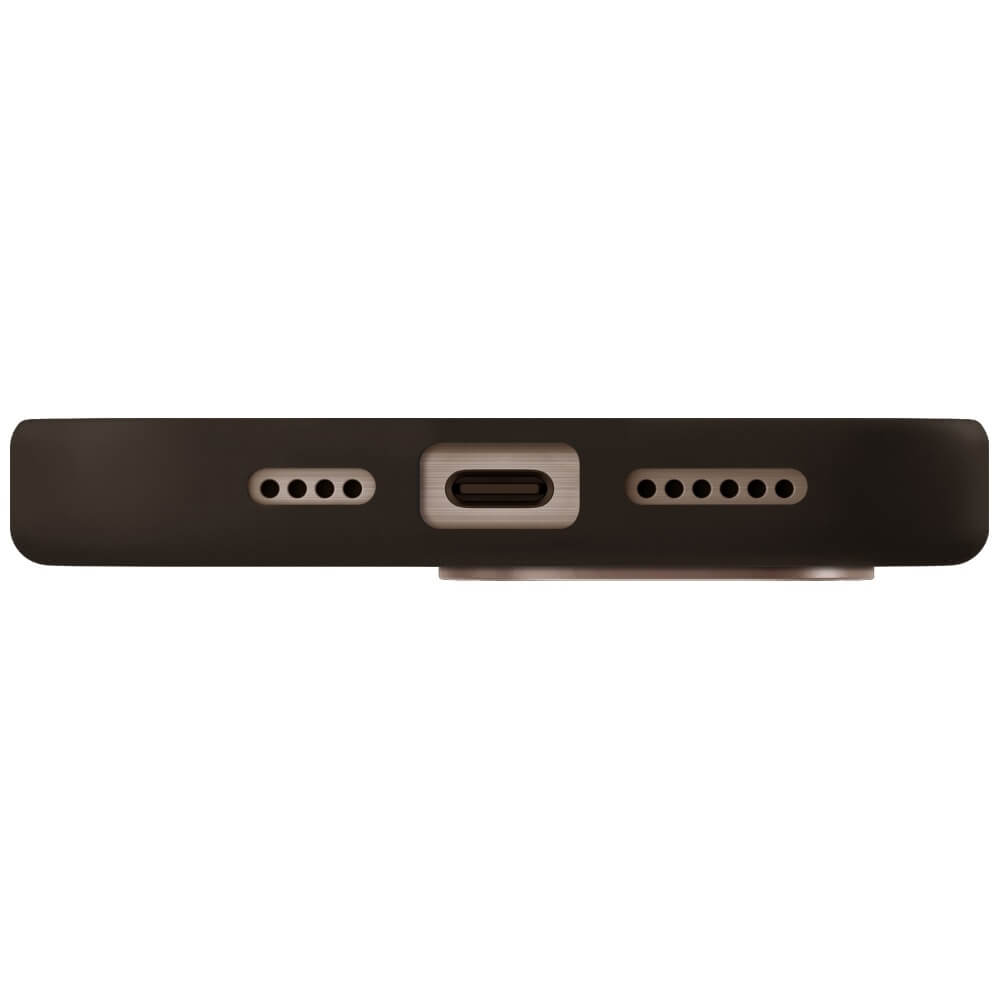 Uniq iPhone 16 Pro Keva Max MagClick - MagSafe Σκληρή Θήκη με Πλαίσιο Σιλικόνης και Σταντ Κάμερας - Brown