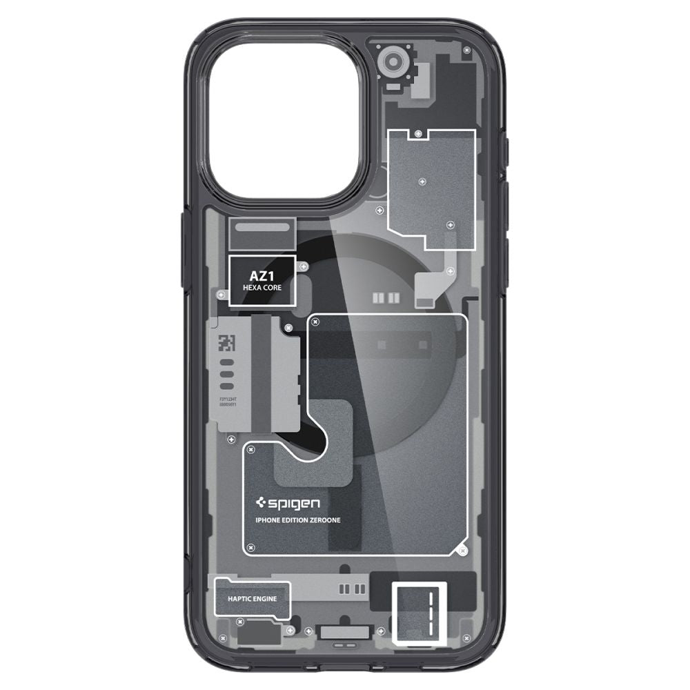 Spigen iPhone 15 Pro Ultra Hybrid Mag Σκληρή Θήκη με Πλαίσιο Σιλικόνης Και MagSafe - Zero One