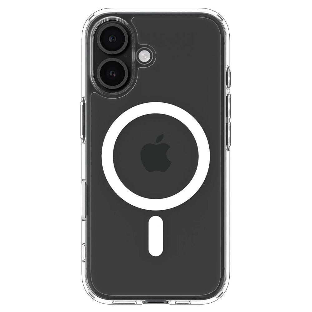 Spigen iPhone 16 Ultra Hybrid T Mag Σκληρή Θήκη με Πλαίσιο Σιλικόνης με MagSafe - White
