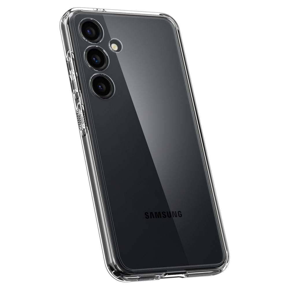 Spigen Samsung Galaxy S24 - Ultra Hybrid Σκληρή Θήκη με Πλαίσιο Σιλικόνης - Crystal Clear
