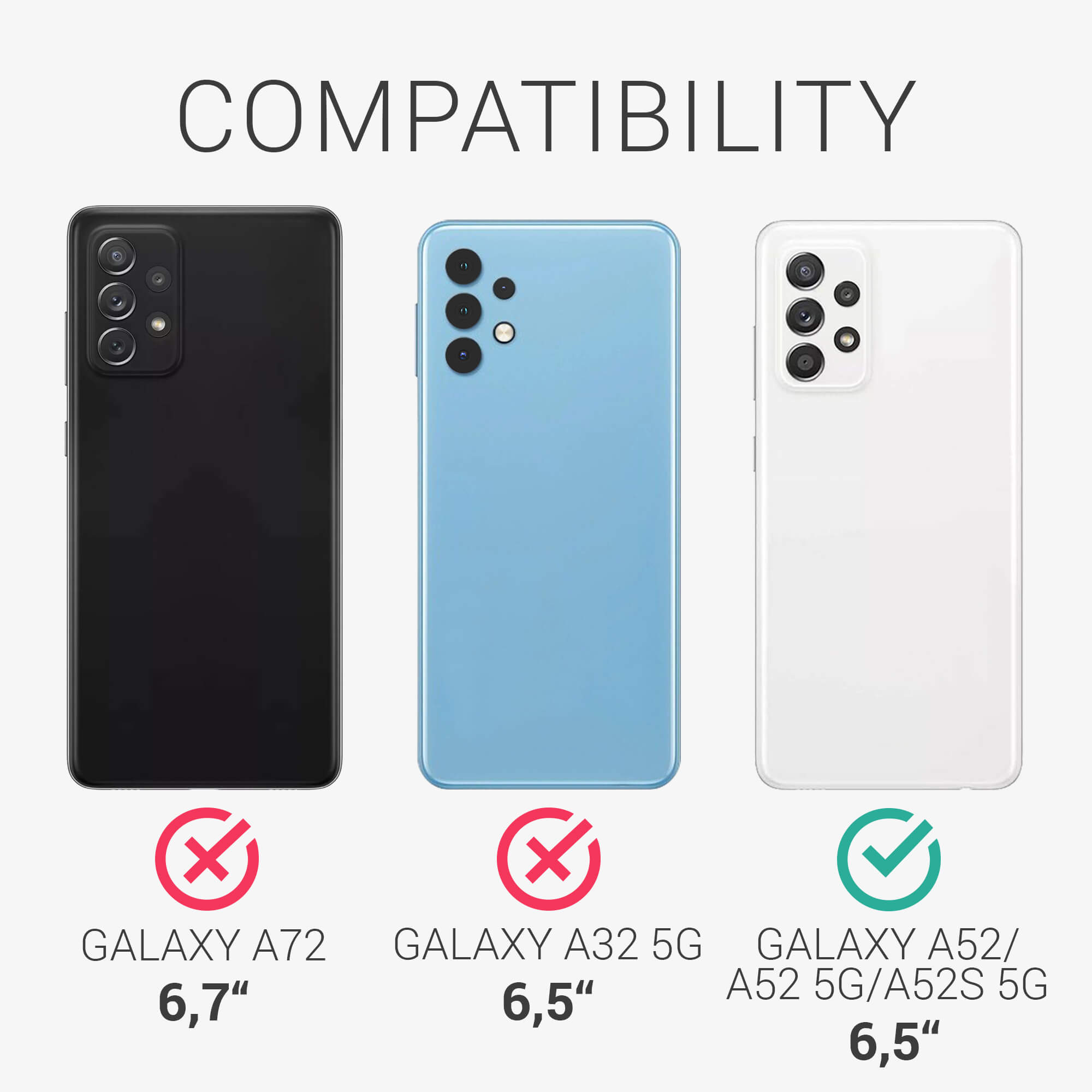 KW Samsung Galaxy A52 / A52 5G / A52s 5G Θήκη Σιλικόνης TPU - Neon Green - 54346.44