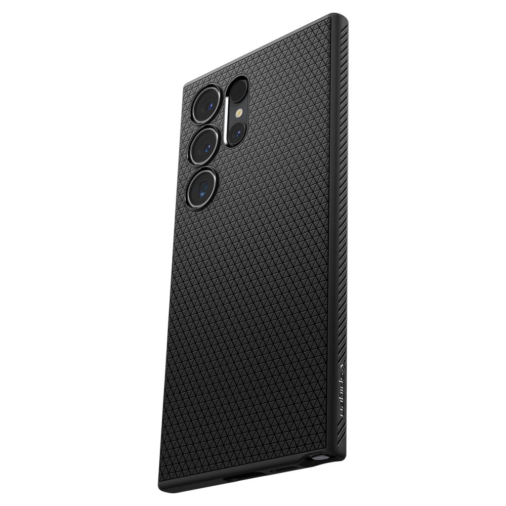Spigen Samsung Galaxy S24 Ultra Liquid Air Θήκη Σιλικόνης - Matte Black