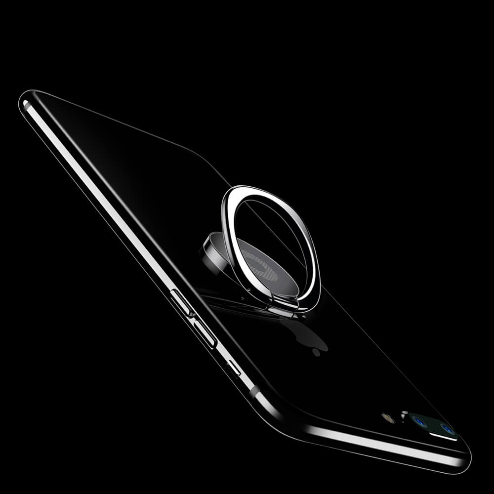 Baseus Privity Ring Holder - Δαχτυλίδι Συγκράτησης Κινητού / Tablet - Βάση Στήριξης - Silver - SUMQ - 0S