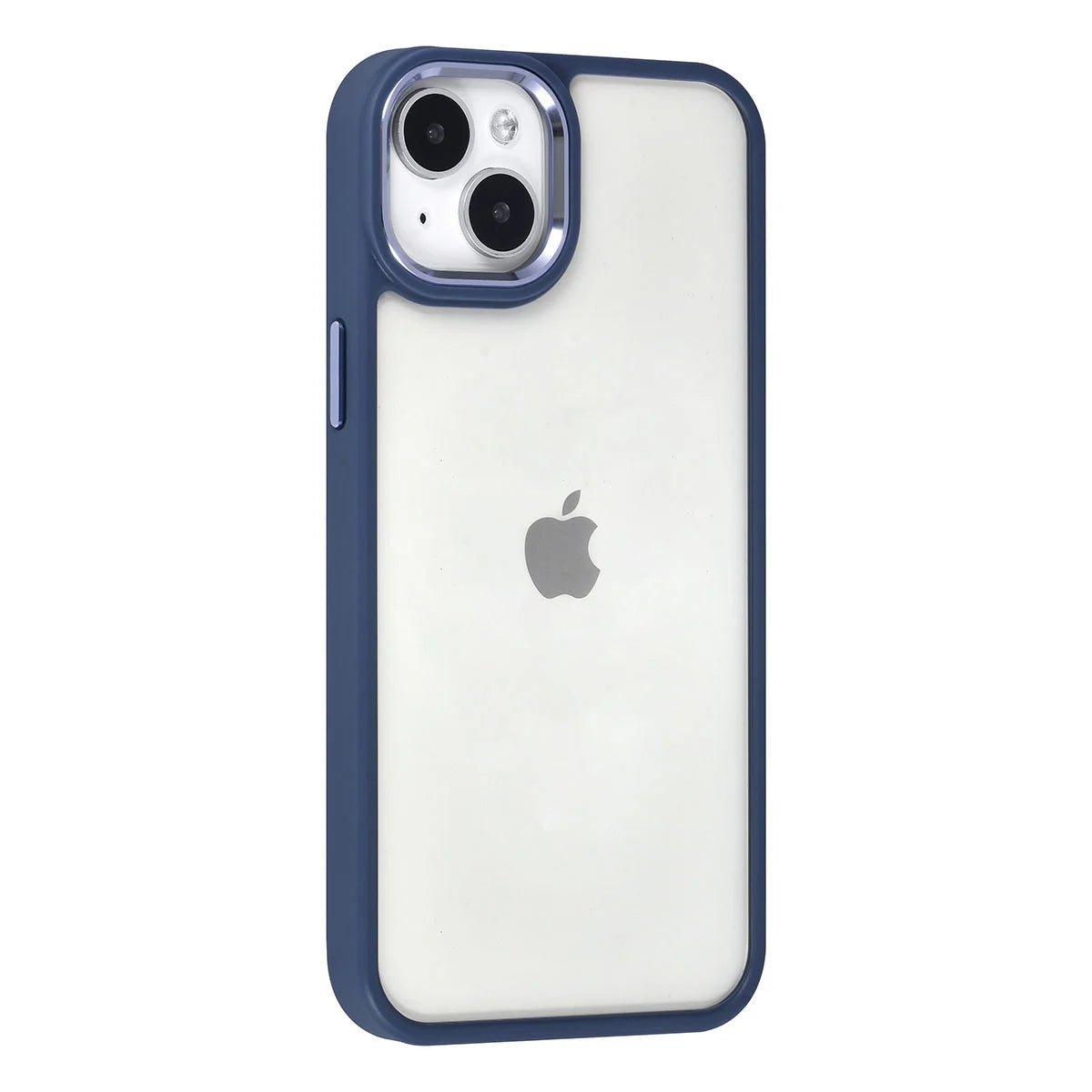 Tuniq iPhone 15 Plus / 14 Plus - Σκληρή Θήκη με Πλαίσιο Σιλικόνης - Μπλε / Διάφανο