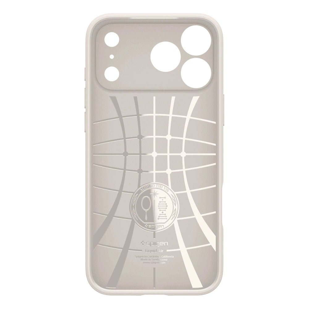 Spigen iPhone 17 Pro Max - Liquid Air - Θήκη Σιλικόνης - Natural Titanium