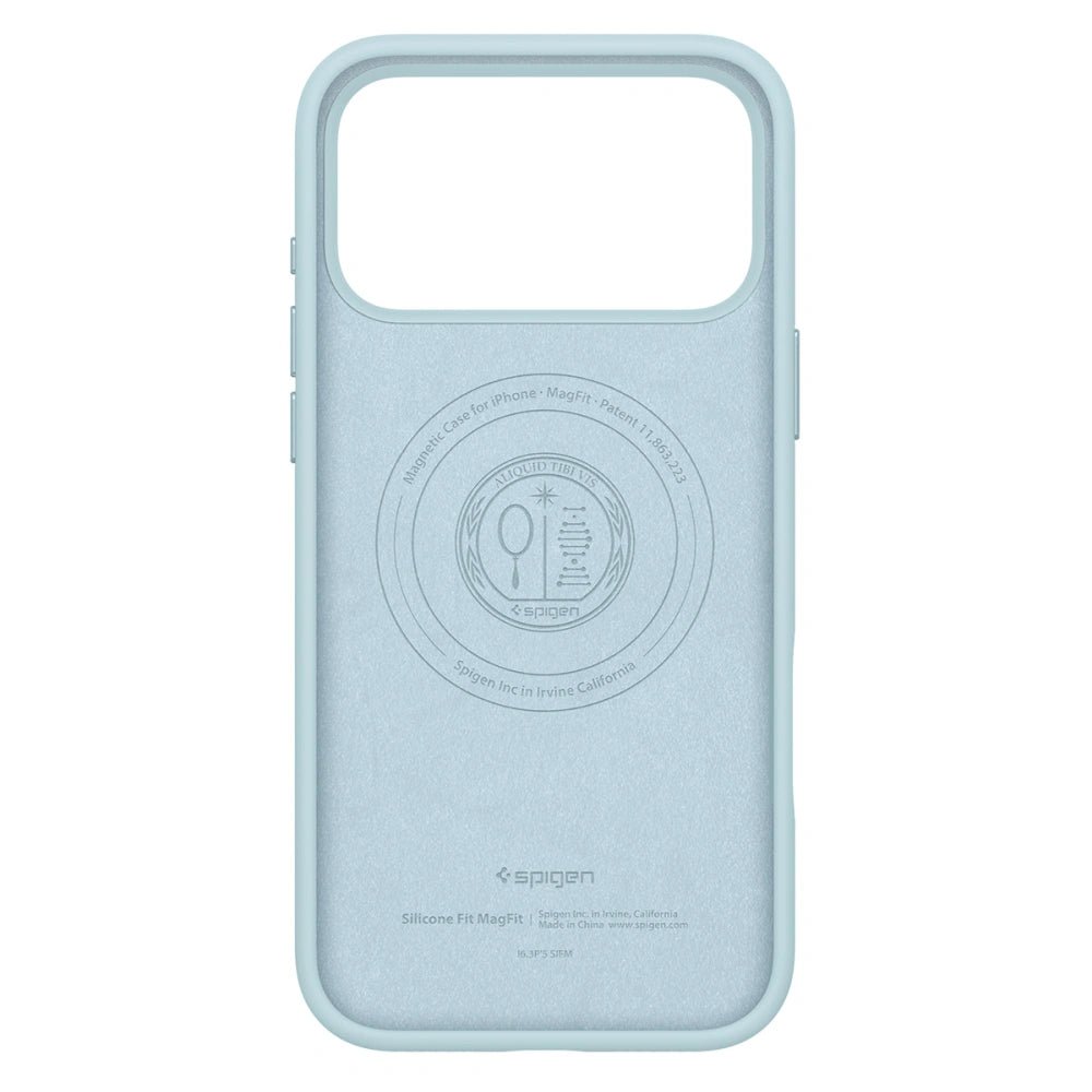 Spigen iPhone 17 Pro - Silicone Fit Mag - Θήκη Σιλικόνης με MagSafe - Mute Blue