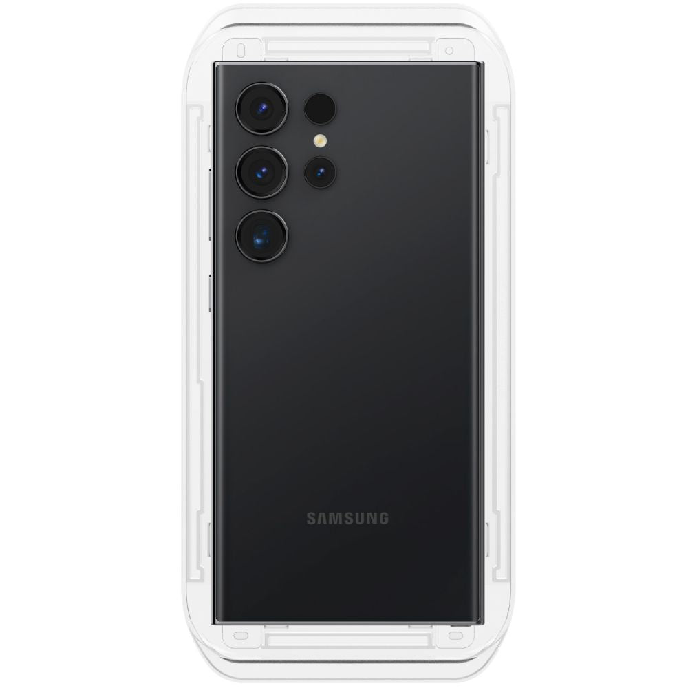 Spigen Samsung Galaxy S24 Ultra Glas.TR EZ Fit 0.2mm 2.5D 9H Tempered Glass Αντιχαρακτικό Γυαλί Οθόνης - 2 Τεμάχια - Clear - AGL07495