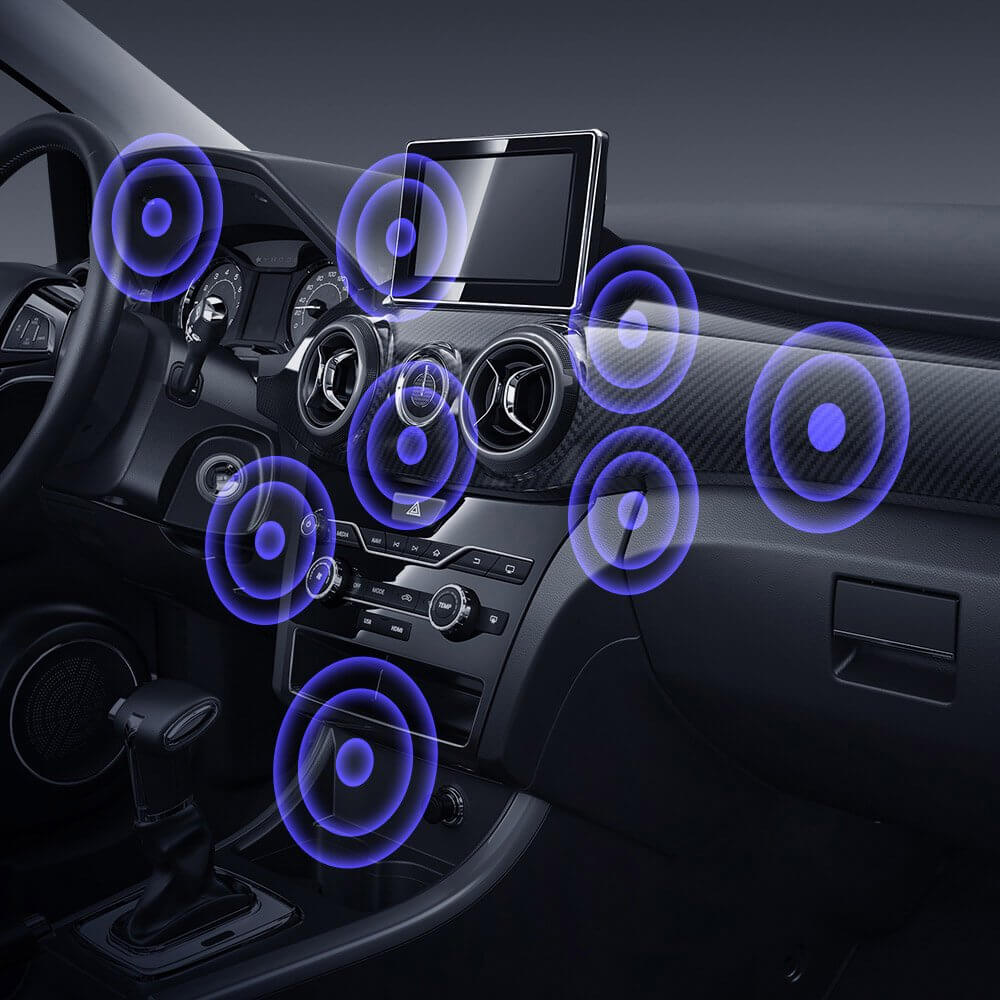 Joyroom Μαγνητική Βάση Αυτοκινήτου Αεραγωγού - Black - JR - ZS202