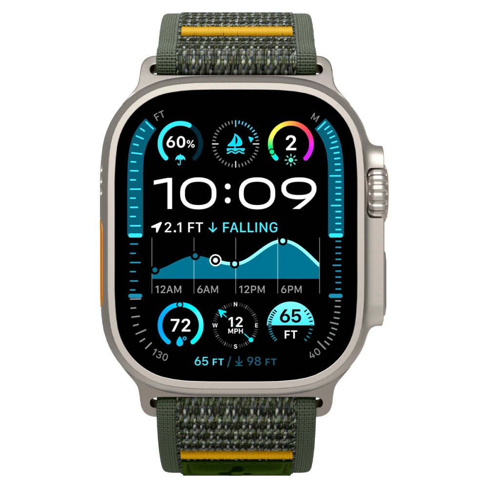 Spigen Λουράκι Apple Watch 8/9/10/11 - SE (1/2/3) - Ultra (1/2/3) – 44/45/46/49mm - Athlex Air - Active Green