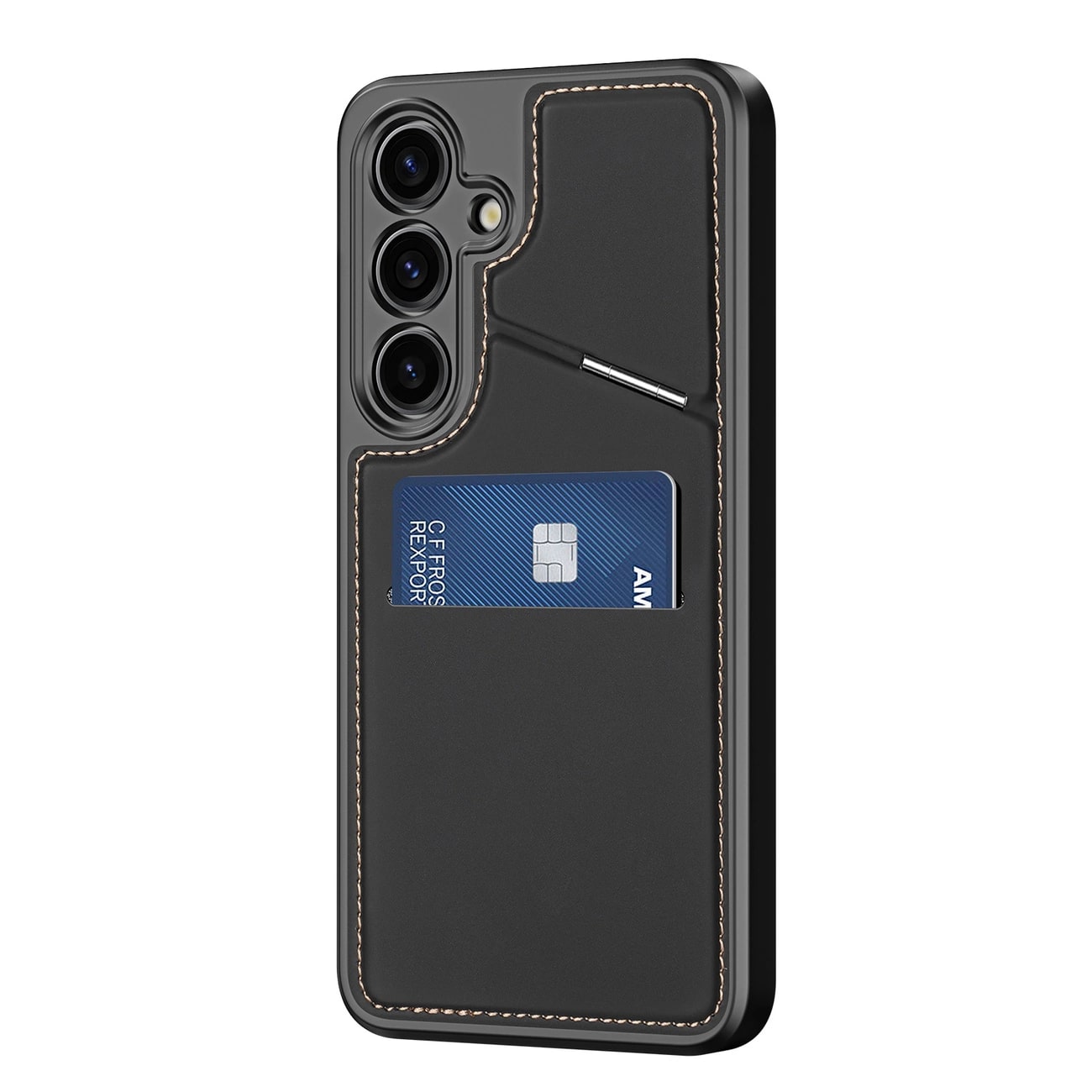 Dux Ducis Samsung Galaxy S24+ Rafi II Mag Anti - RFID Θήκη με Υποδοχή για Κάρτες / Stand και MagSafe - Black
