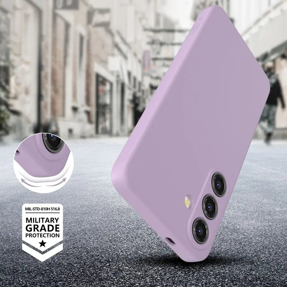 Tech - Protect Samsung Galaxy A26 5G Icon Θήκη Σιλικόνης Rubber TPU - Violet