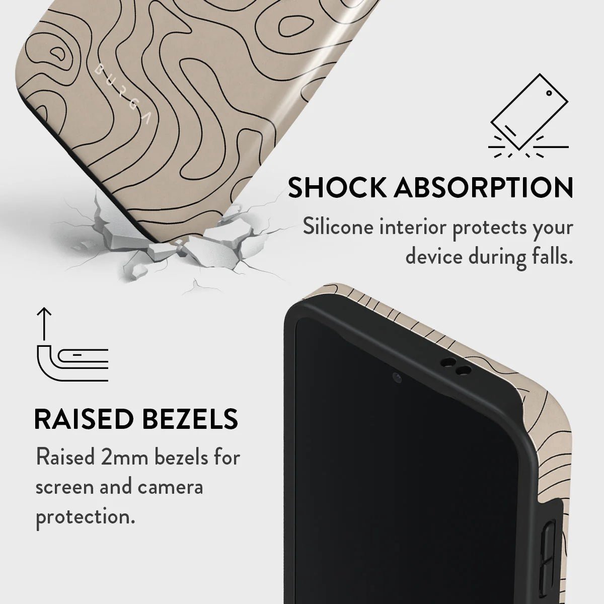 Burga Samsung Galaxy S24 Plus Fashion Tough Σκληρή Θήκη - Wild Terrain