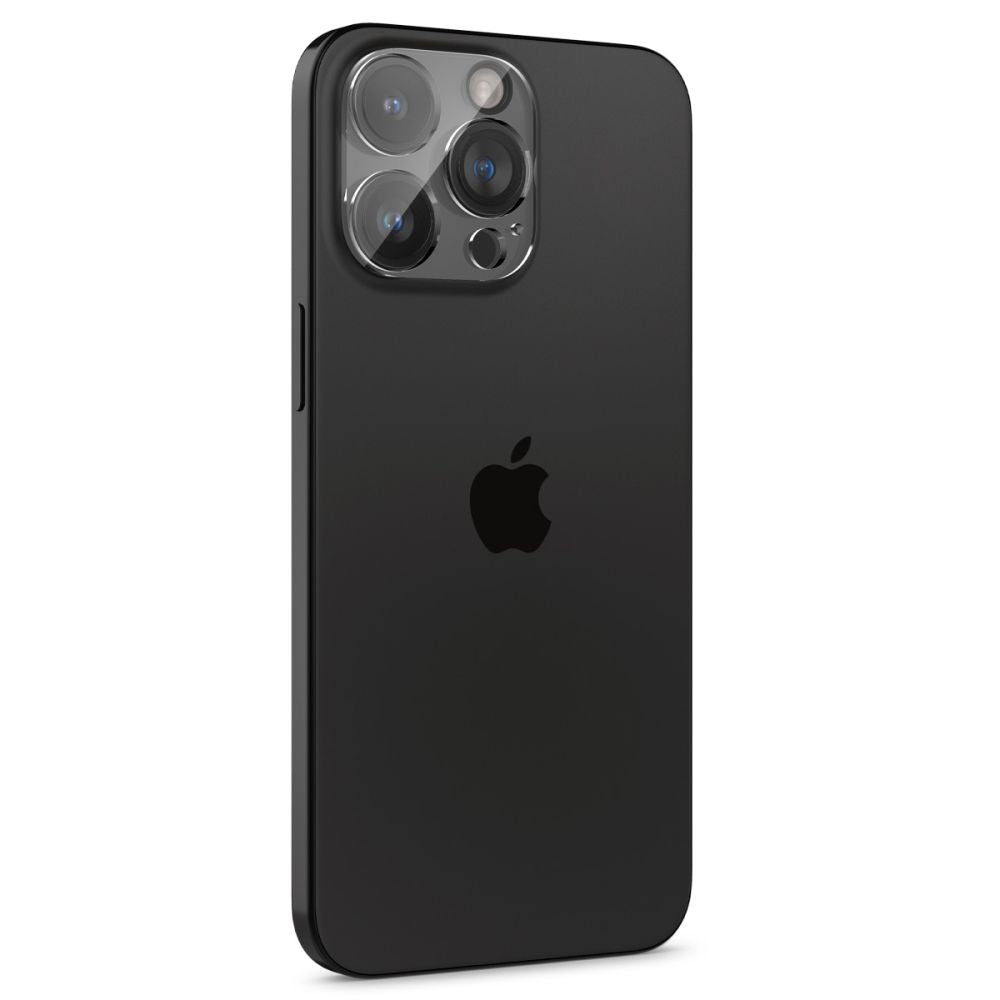 Spigen iPhone 14 Pro / 14 Pro Max / 15 Pro / 15 Pro Max / 16 Pro / 16 Pro Max Aparatu Optik.TR Αντιχαρακτικό Γυαλί για την Κάμερα - 2 Τεμάχια - Διάφανο