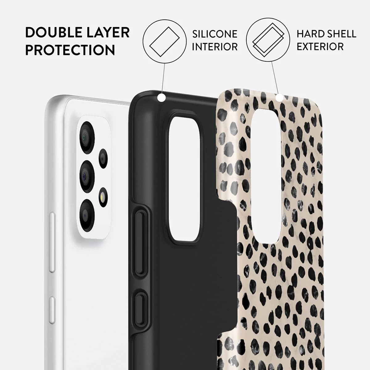 Burga Samsung Galaxy A53 5G Fashion Tough Σκληρή Θήκη - Almond Latte