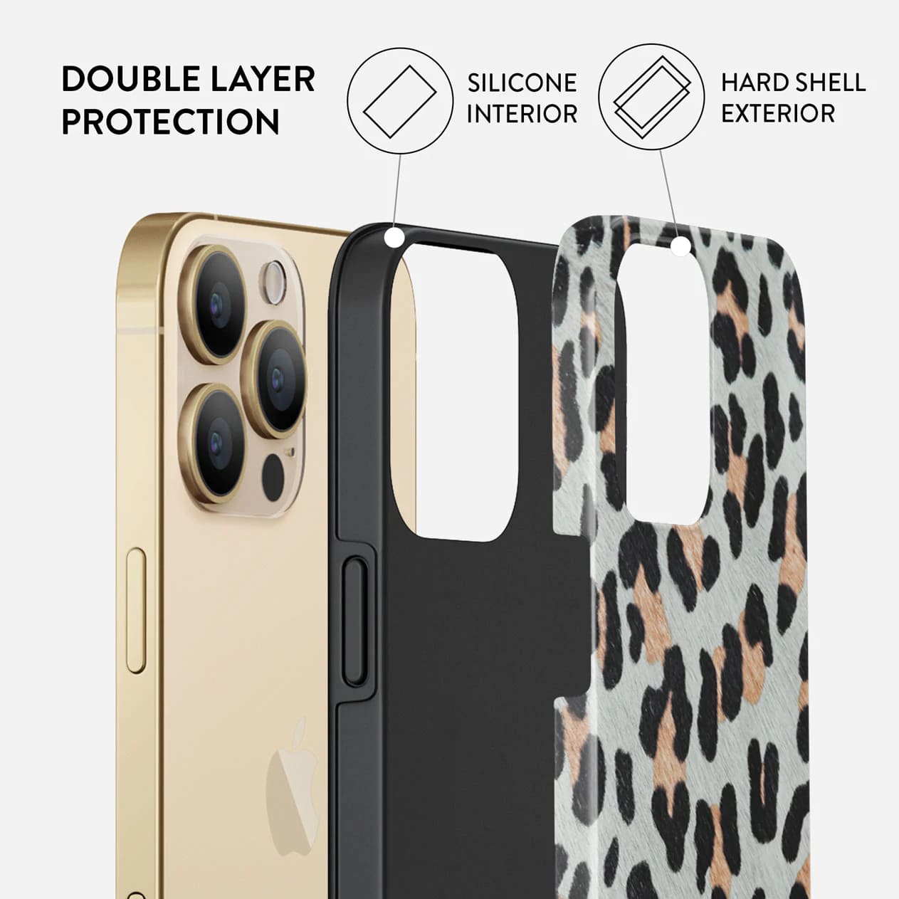 Burga iPhone 13 Pro Max Fashion Tough Σκληρή Θήκη - Baby Leo