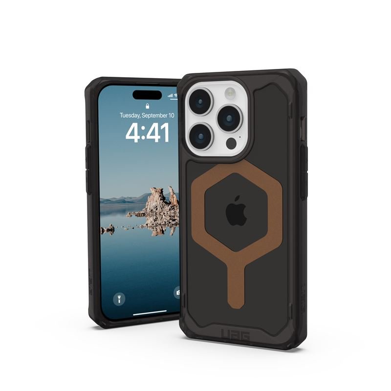 UAG iPhone 15 Pro Plyo Series Θήκη Υψηλής Προστασίας με MagSafe - Black / Bronze
