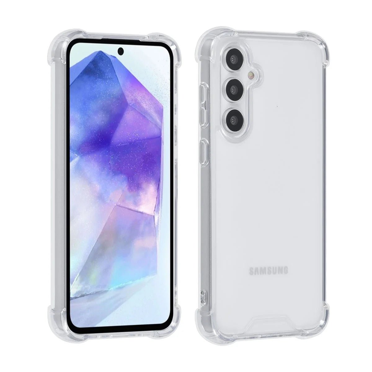 Tuniq Samsung Galaxy A55 5G Θήκη Σιλικόνης με Ενισχυμένες Γωνίες - Διάφανη