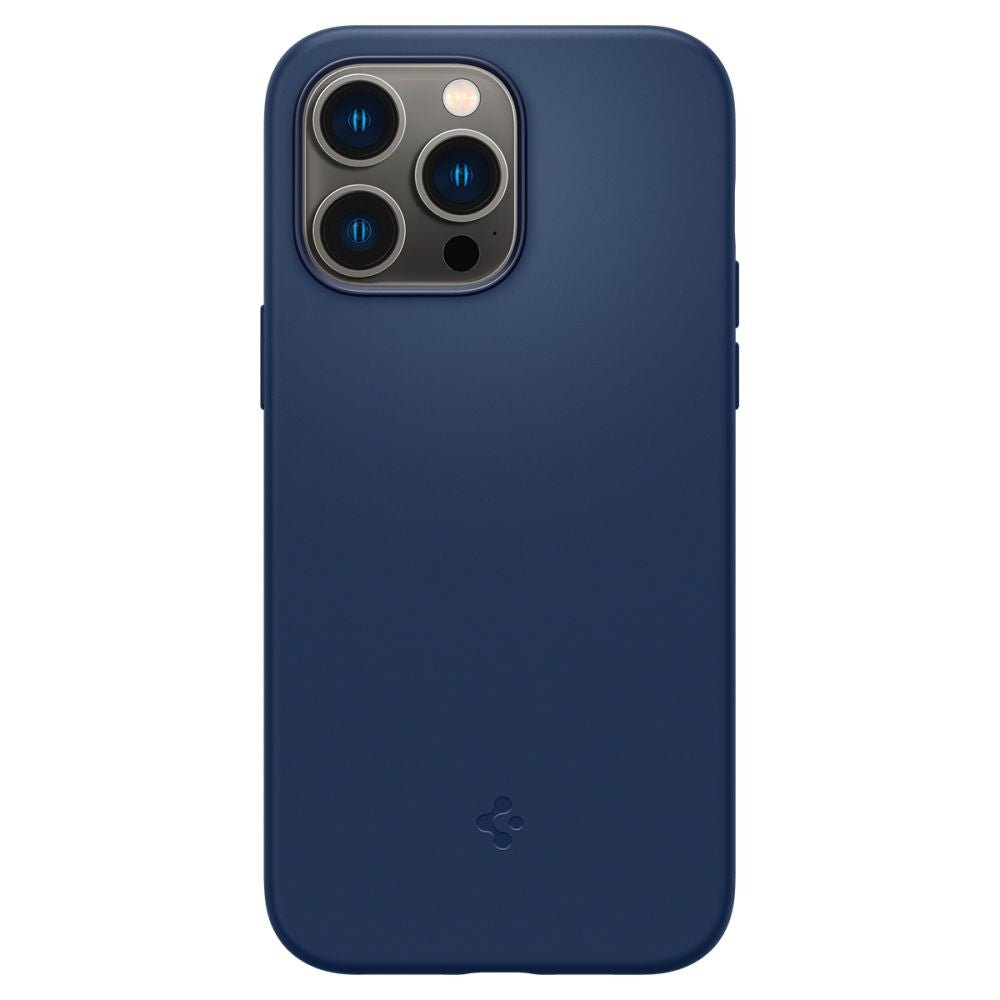Spigen iPhone 14 Pro Silicone Fit Mag Θήκη Σιλικόνης με MagSafe - Navy Blue - ACS04992