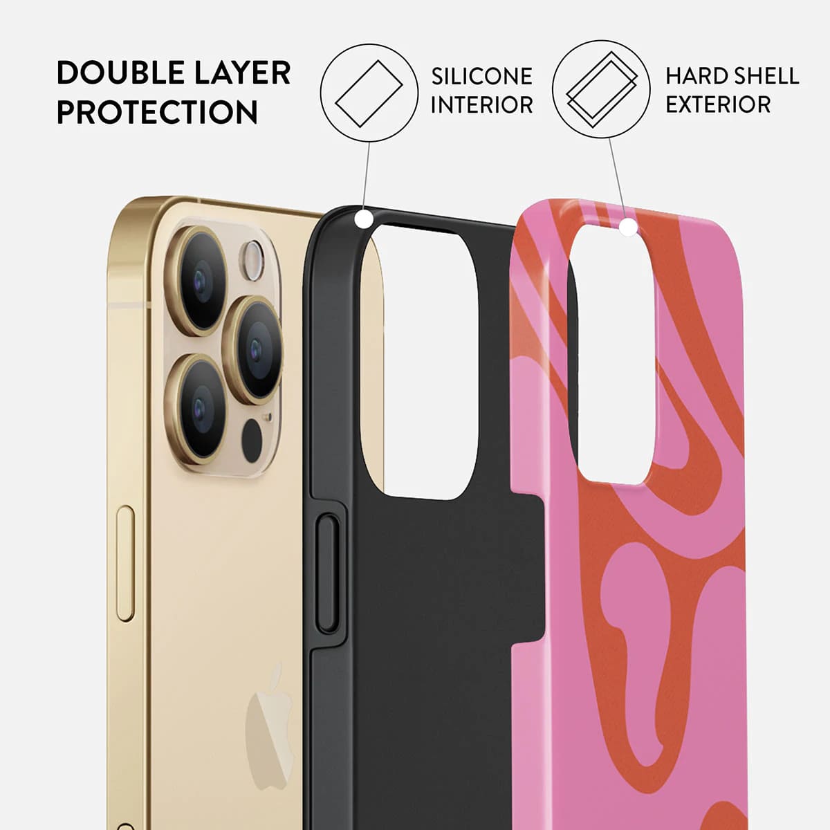 Burga iPhone 13 Pro Max Fashion Tough Σκληρή Θήκη - Ride the Wave