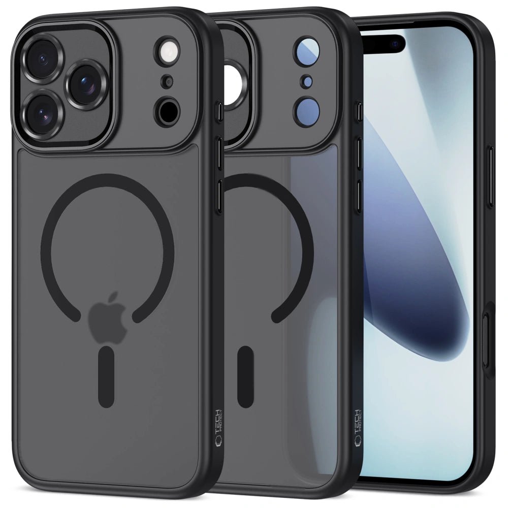 Tech - Protect iPhone 17 Pro Max - MagCam MagSafe - Σκληρή Θήκη με Πλαίσιο Σιλικόνης και Προστασία Κάμερας - Matte Black