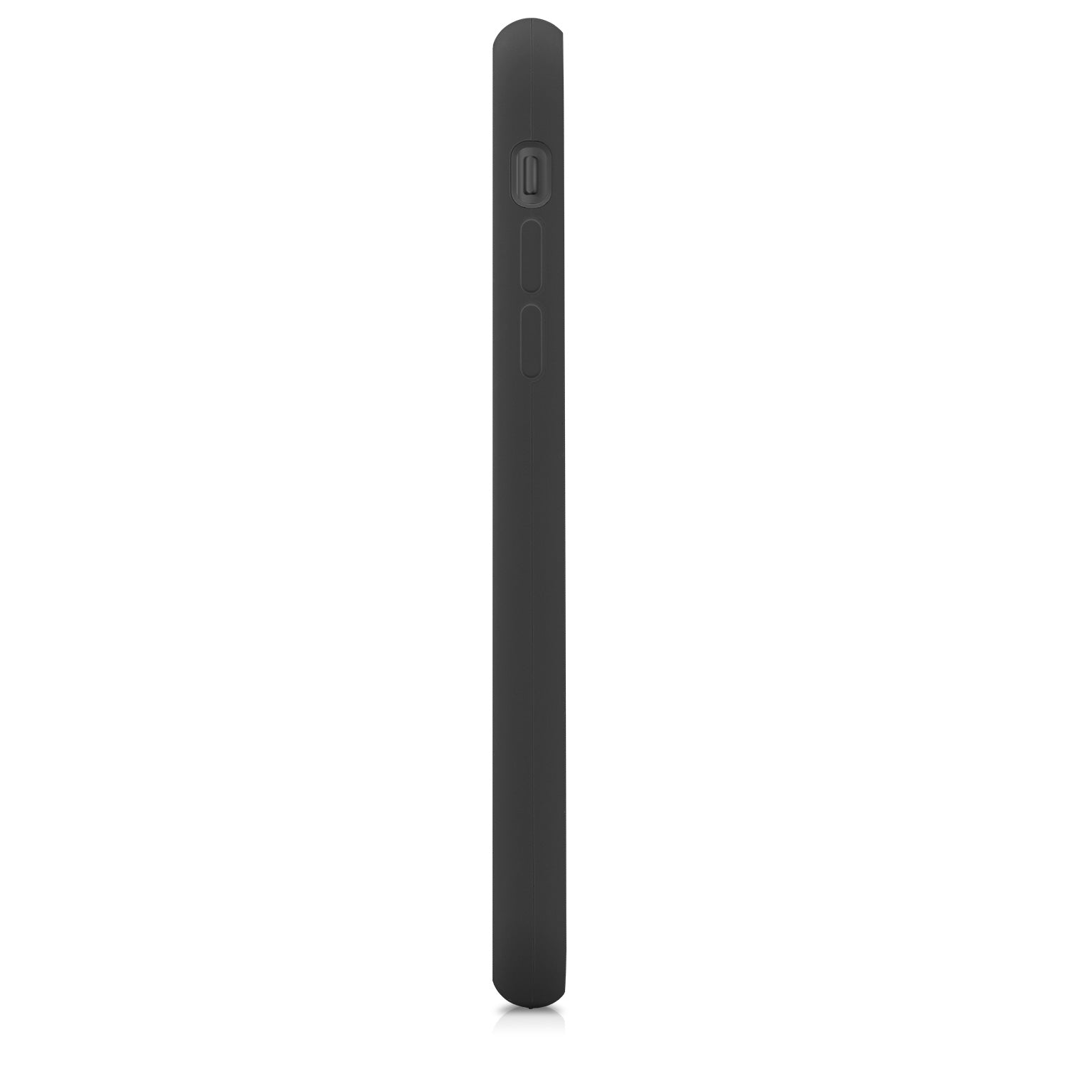 KW iPhone 11 Θήκη Σιλικόνης Rubber TPU - Black - 49724.01