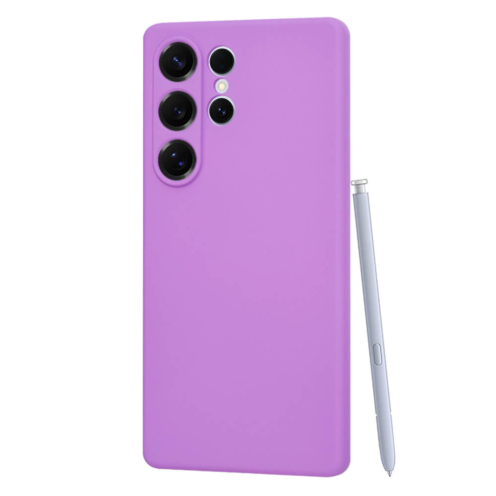 Techsuit Samsung Galaxy S25 Ultra SoftFlex Θήκη Σιλικόνης - Purple