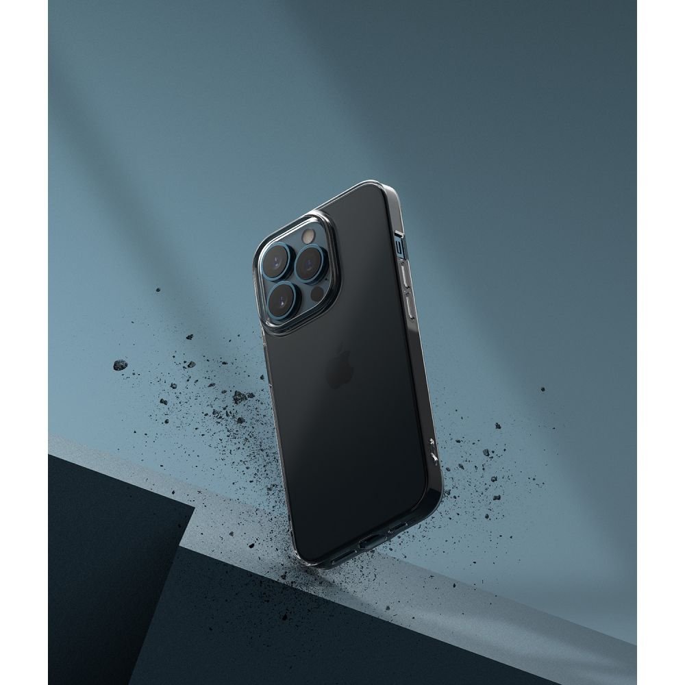 Ringke iPhone 13 Pro Air Ultra - Thin TPU Case Λεπτή Θήκη Σιλικόνης - Smoke Black / Διάφανη