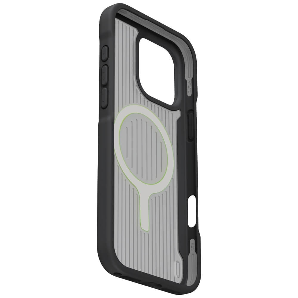 Uniq iPhone 16 Pro Max Combat Active MagClick Charging - Σκληρή Θήκη με Πλαίσιο Σιλικόνης και MagSafe - Black