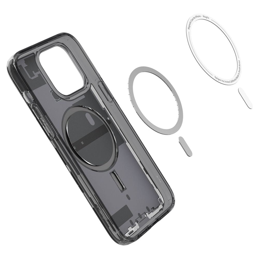 Spigen iPhone 14 Pro Max Ultra Hybrid Mag Σκληρή Θήκη με Πλαίσιο Σιλικόνης Και MagSafe - Zero One