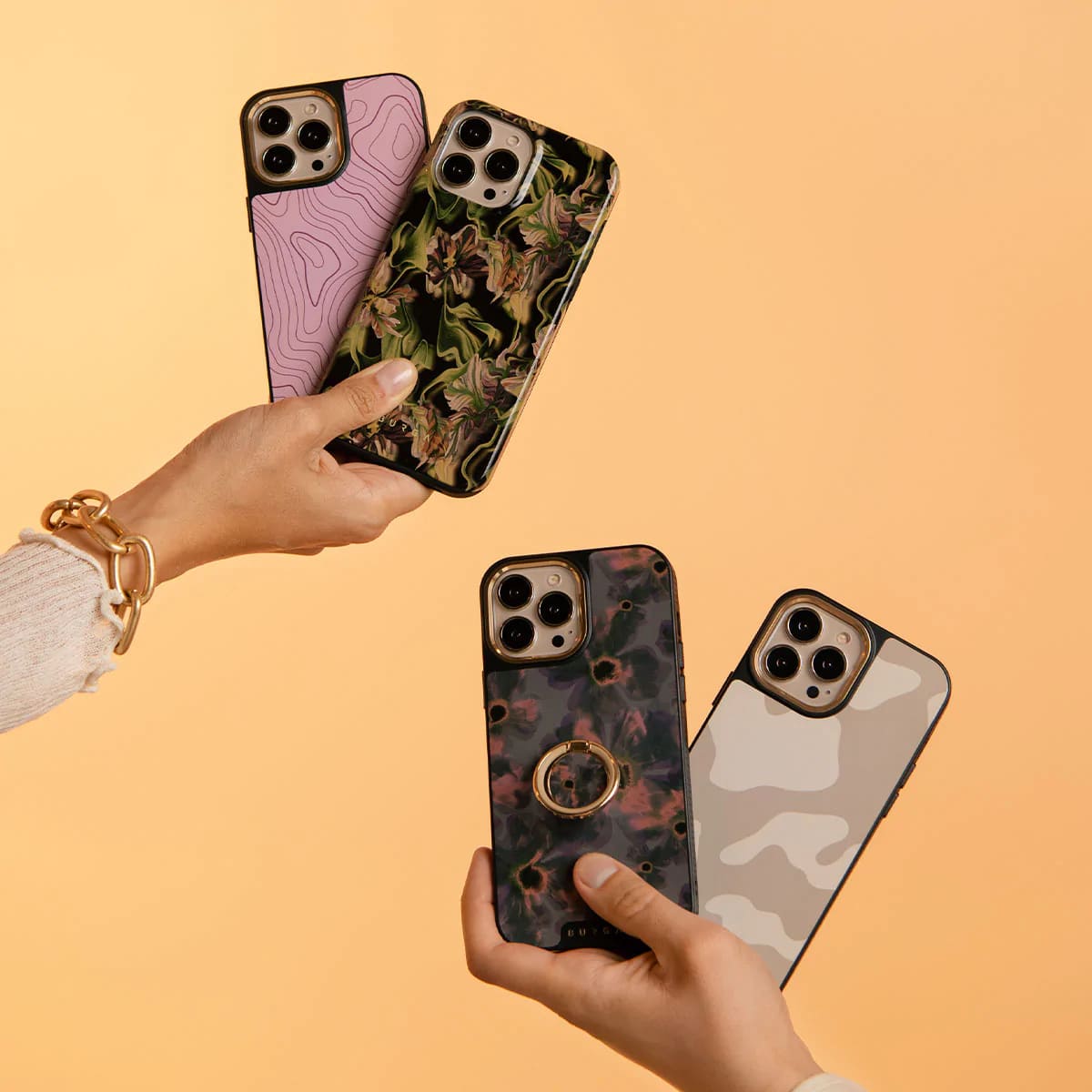 Burga iPhone 14 Plus Fashion Tough Σκληρή Θήκη - Subtropical
