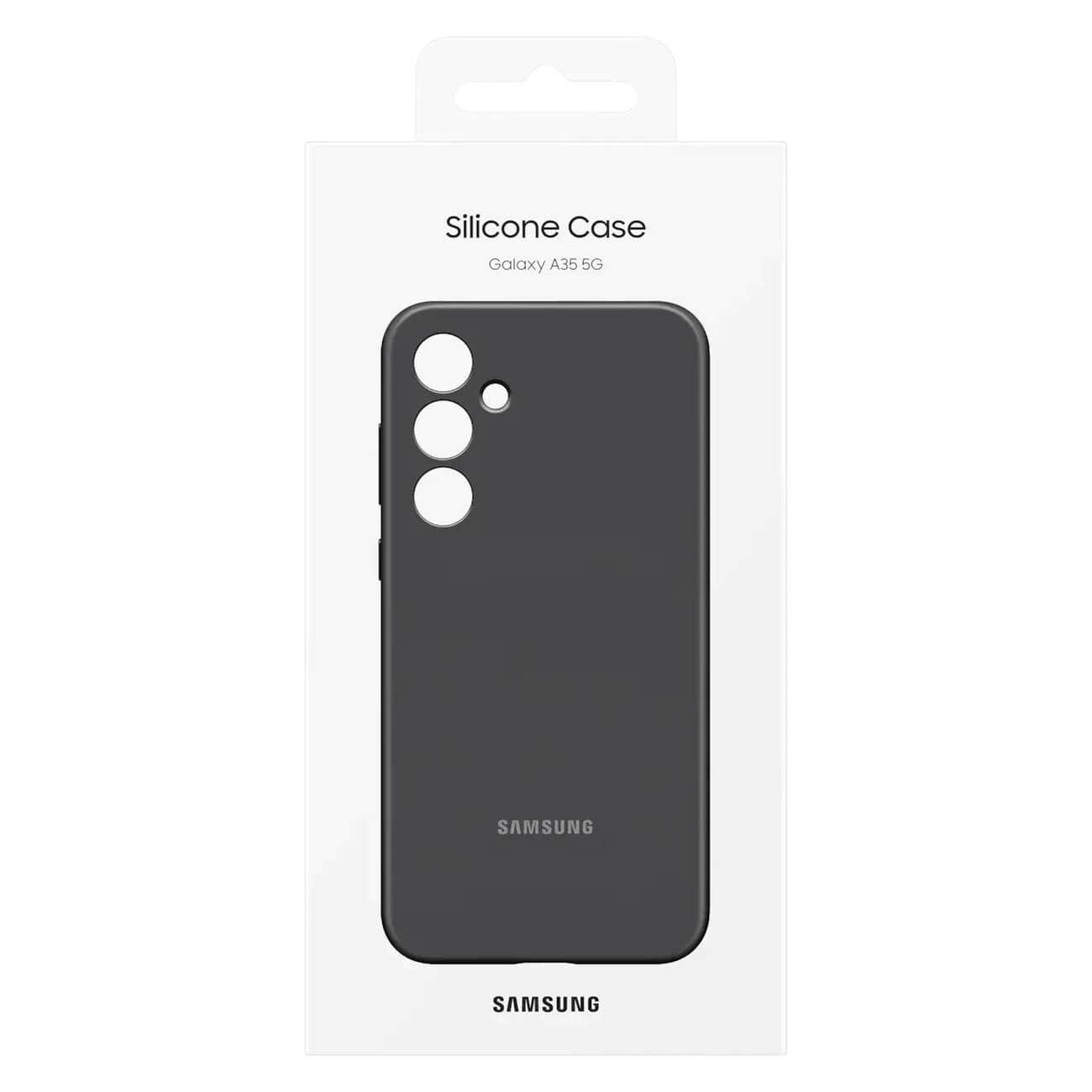 Samsung Silicone Cover Samsung Galaxy A35 5G Θήκη Σιλικόνης - Black - EF - PA356TBEGWW