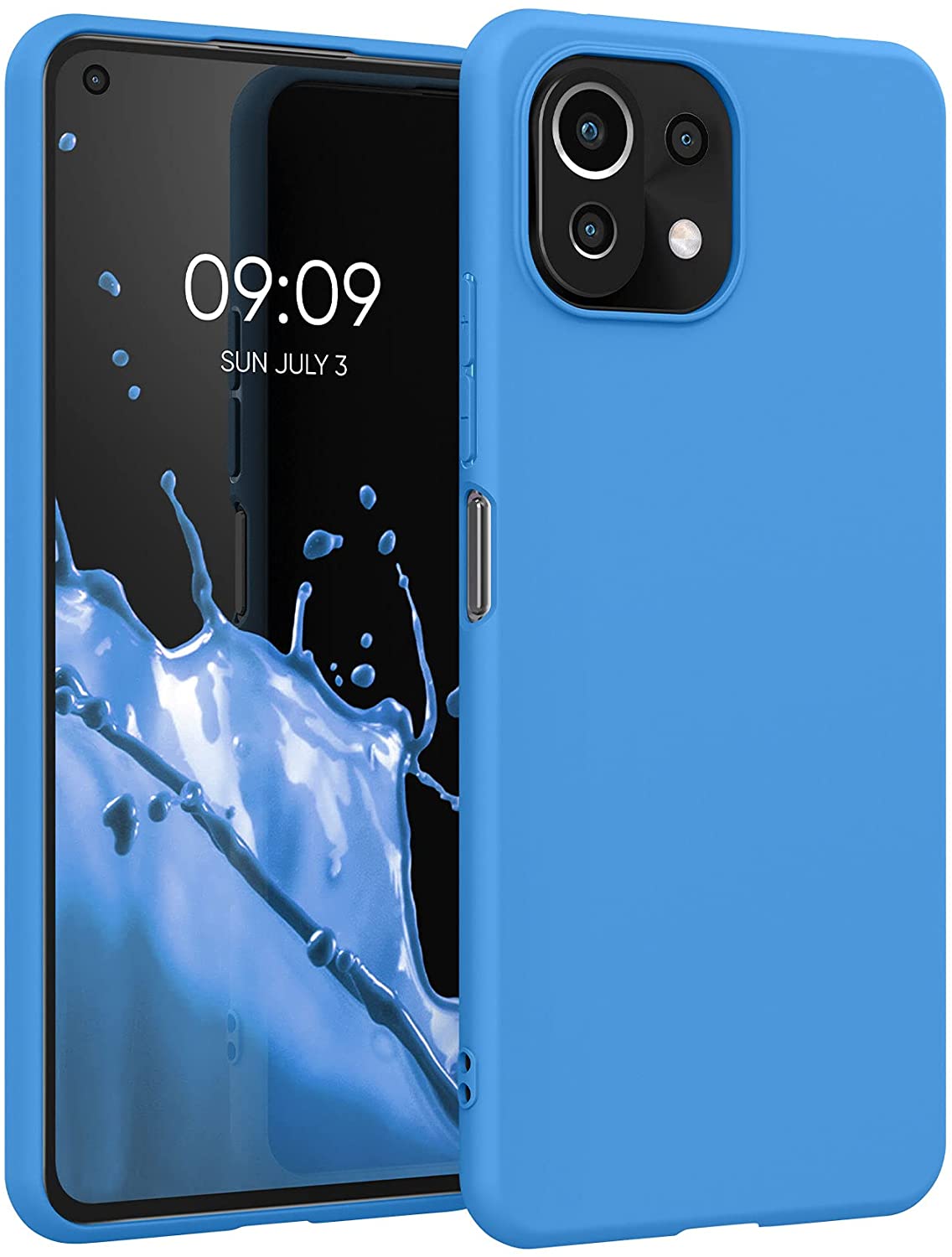 KW Xiaomi Mi 11 Lite / Mi 11 Lite 5G Θήκη Σιλικόνης TPU - Blue Temptation - 54726.157