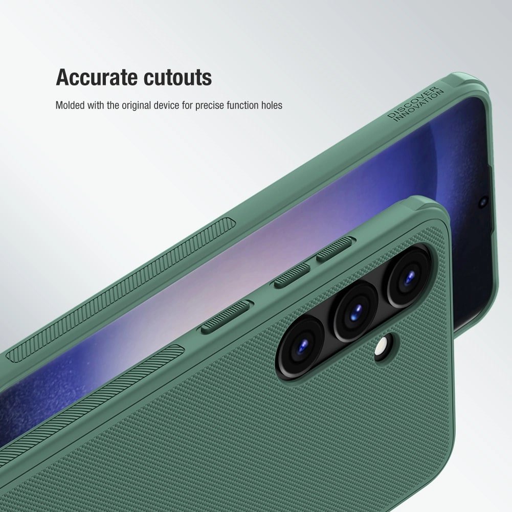 Nillkin Samsung Galaxy S24+ Super Frosted Shield Pro Σκληρή Θήκη με Πλαίσιο Σιλικόνης - Green