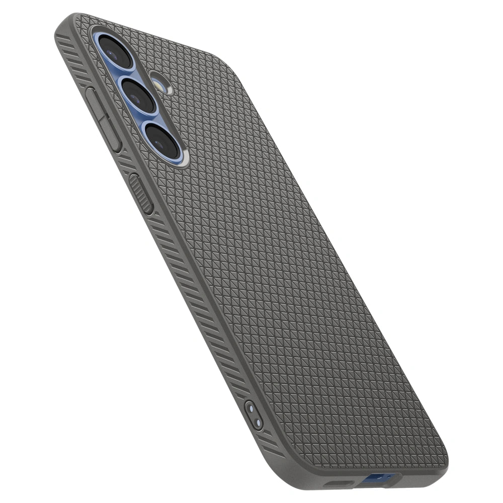 Spigen Samsung Galaxy S25 Liquid Air Θήκη Σιλικόνης - Marble Grey