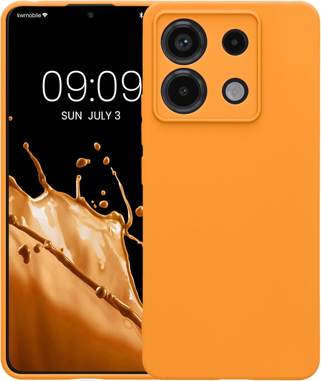 KW Xiaomi Redmi Note 13 Pro 5G / Poco X6 5G Θήκη Σιλικόνης TPU - Fruity Orange