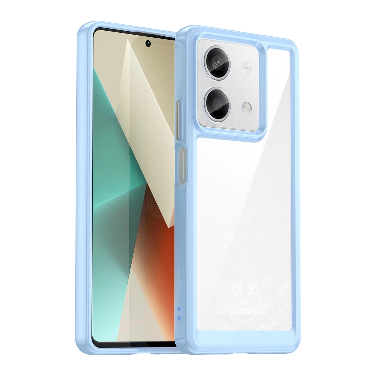 OEM Xiaomi Redmi Note 13 Pro 5G Outer Space Σκληρή Θήκη με Πλαίσιο Σιλικόνης - Blue