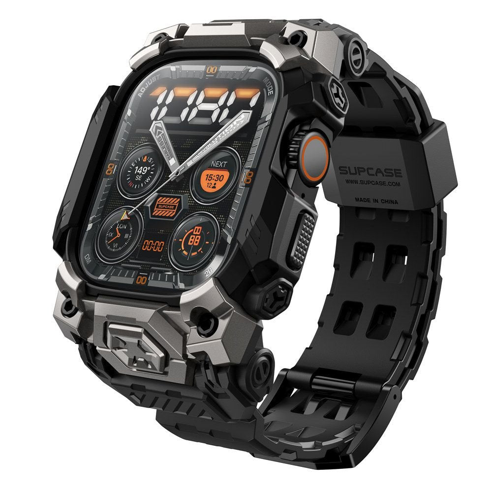 Supcase Λουράκι Apple Watch Ultra (1/2/3) - 49mm Unicorn Beetle Ore Λουράκι με Θήκη Προστασίας - Black