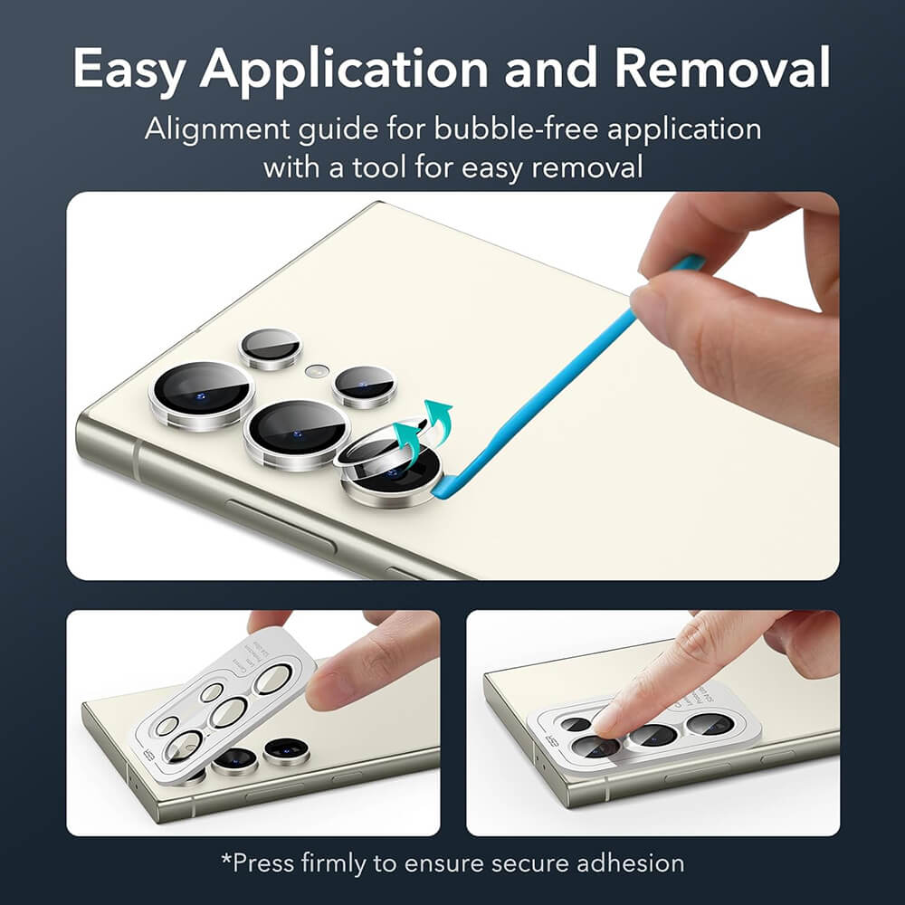 ESR Samsung Galaxy S24 Ultra Camera Lens Αντιχαρακτικό Γυαλί για την Κάμερα - 2 Τεμάχια - Διάφανο