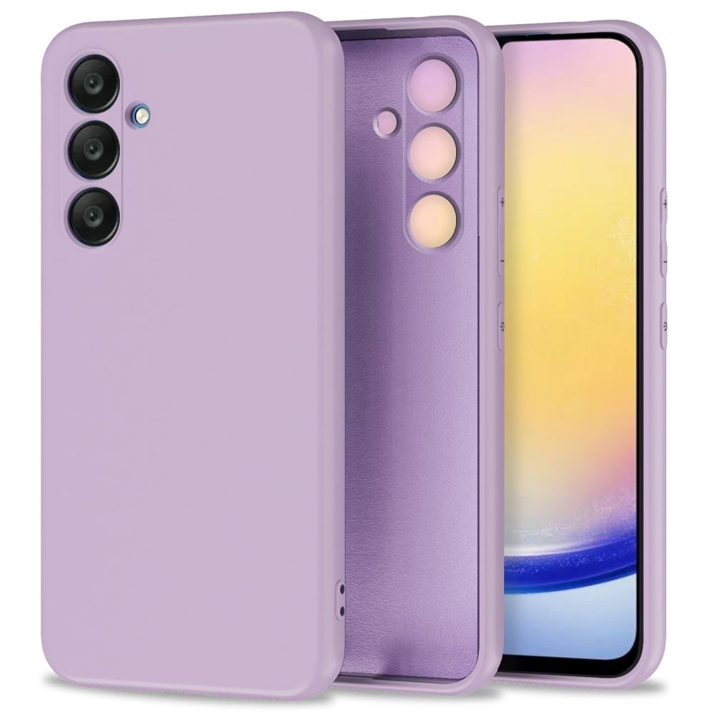 Tech - Protect Samsung Galaxy A25 5G Icon Θήκη Σιλικόνης Rubber TPU - Violet