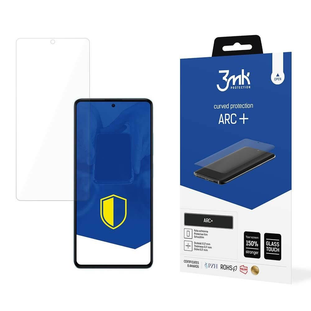 3MK Xiaomi Redmi Note 12 4G ARC+ Curved Protection 0,17mm Full Screen Προστατευτικό Φιλμ Οθόνης - Διάφανο