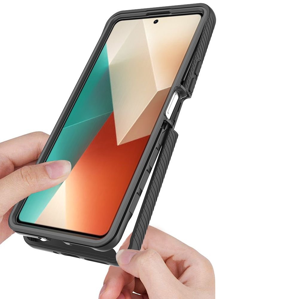 Tech - Protect Xiaomi Redmi Note 13 5G Defense Θήκη 360 Full Body - Black