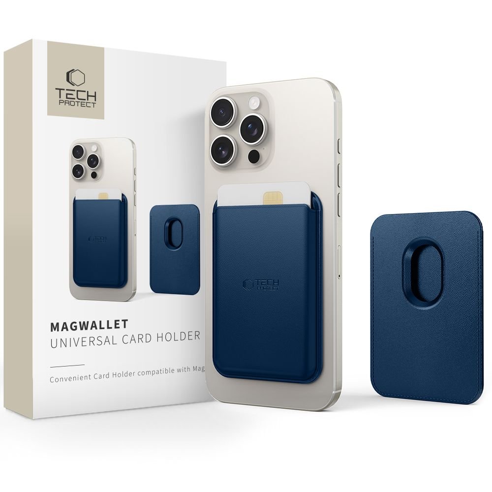 Tech - Protect MagWallet MagSafe Universal Magnetic Card Holder Μαγνητική Θήκη Καρτών - Navy Blue