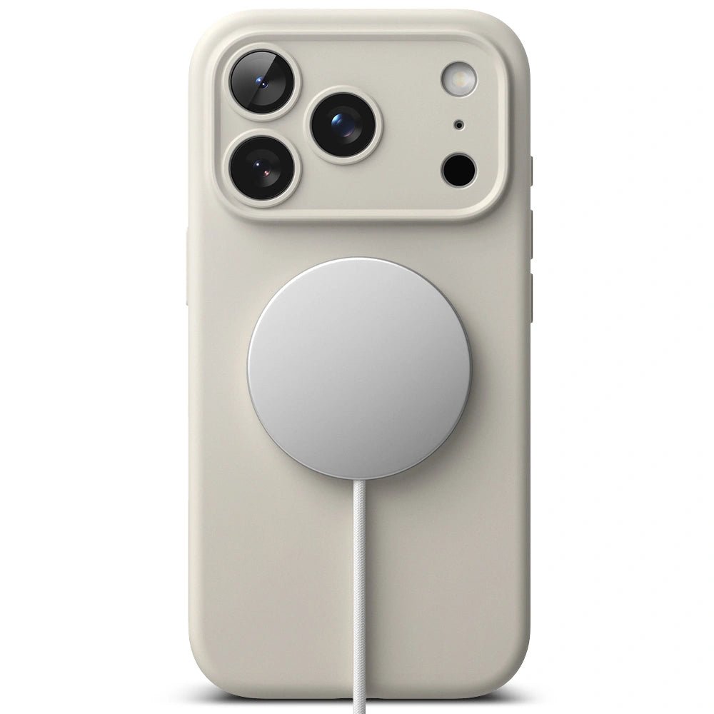 Ringke iPhone 17 Pro - Silicone Magnetic MagSafe - Θήκη Σιλικόνης με MagSafe - Stone