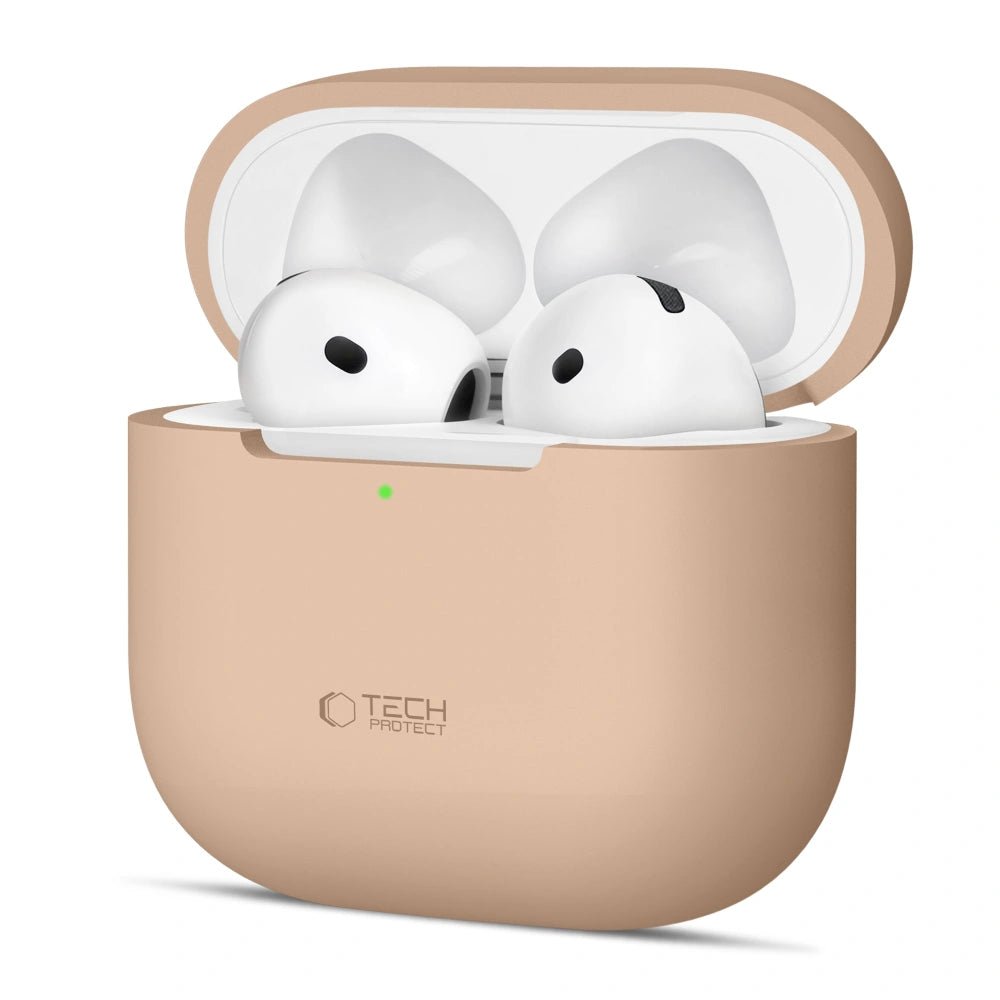 Tech - Protect AirPods 4 Θήκη Σιλικόνης - Silicone - Cafe Latte