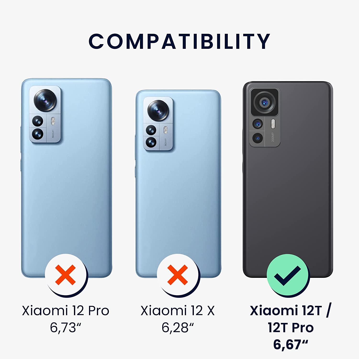 KW Xiaomi 12T / 12T Pro Θήκη Σιλικόνης TPU με Λουράκι Design Palm Leaves - Yellow / Grey / Διάφανη - 60216.02