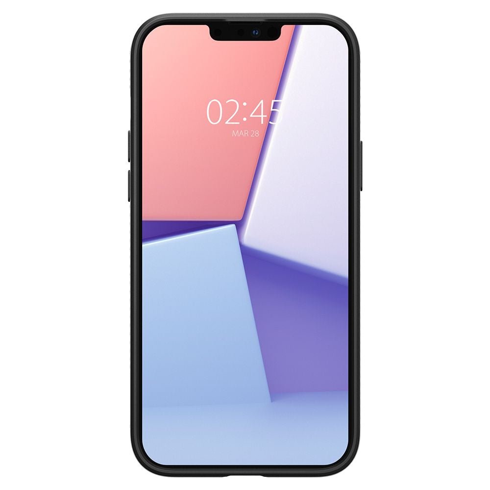 Spigen iPhone 13 Pro Max Liquid Air Θήκη Σιλικόνης - Matte Black
