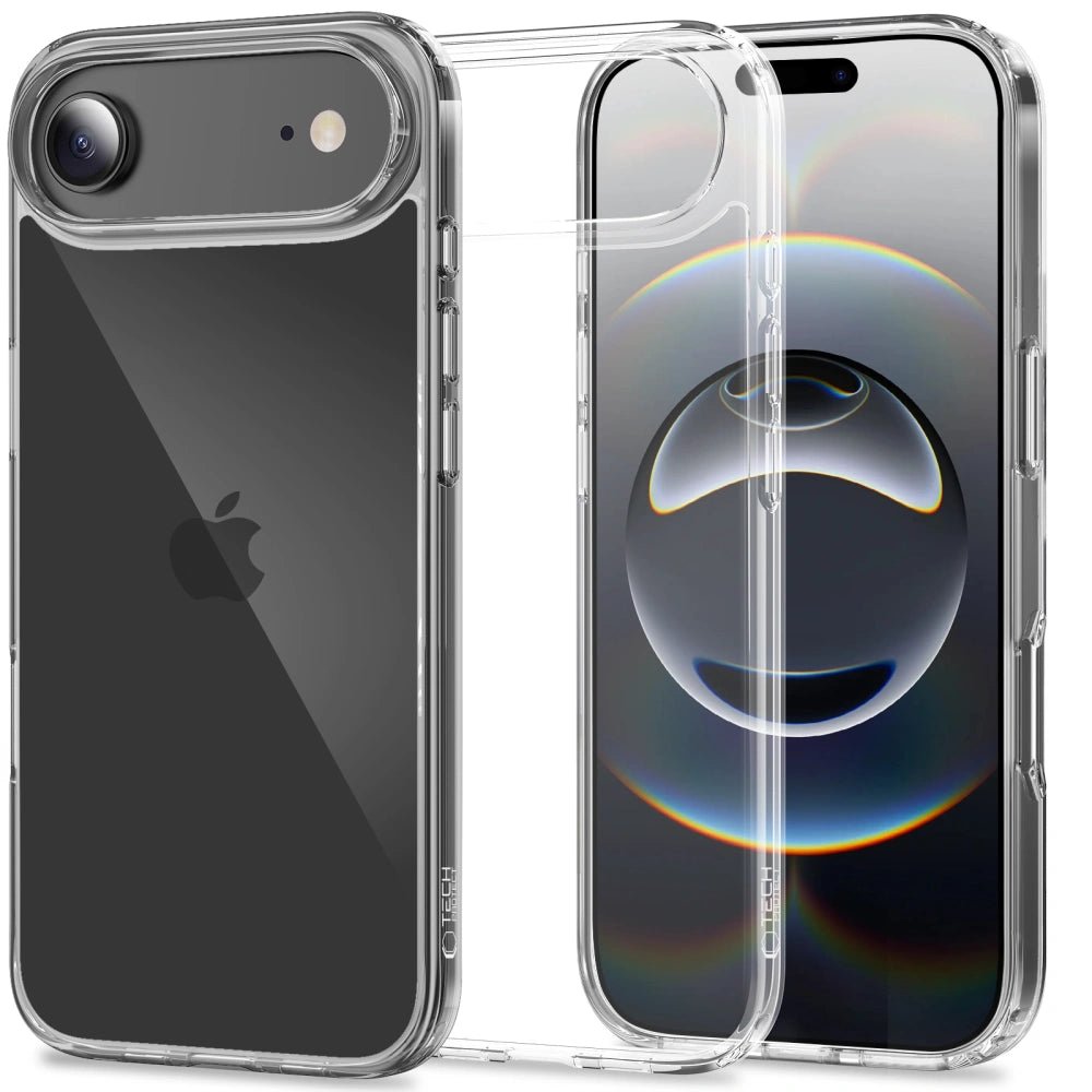 Tech - Protect iPhone Air Flexair Hybrid - Σκληρή Θήκη με Πλαίσιο Σιλικόνης - Διάφανη