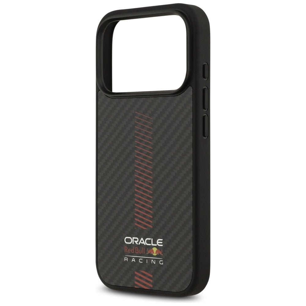 Red Bull iPhone 17 Pro - Kevlar Powerbar MagSafe - Σκληρή Θήκη με Πλαίσιο Σιλικόνης - Black - RBHMP17L24CFGSMK