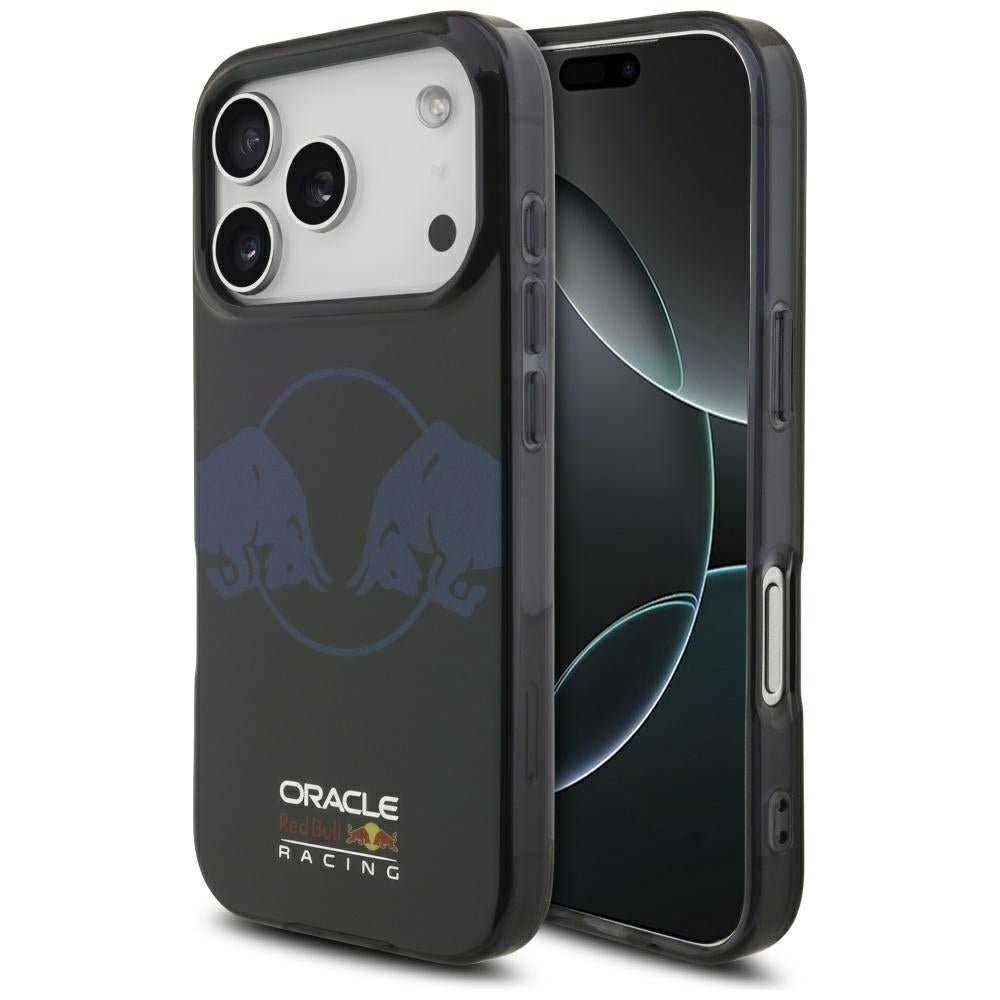 Red Bull iPhone 17 Pro - IML Transparent Two Bulls MagSafe - Σκληρή Θήκη με Πλαίσιο Σιλικόνης - Navy Blue - RBHMP17L24HIDBV